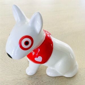 Spritz Valentine’s Bullseye The Dog Ceramic Figurine